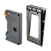 Wooden Camera Gold Mount Plus Battery Plate System for Blackmagic URSA Cine 12K/ 17K