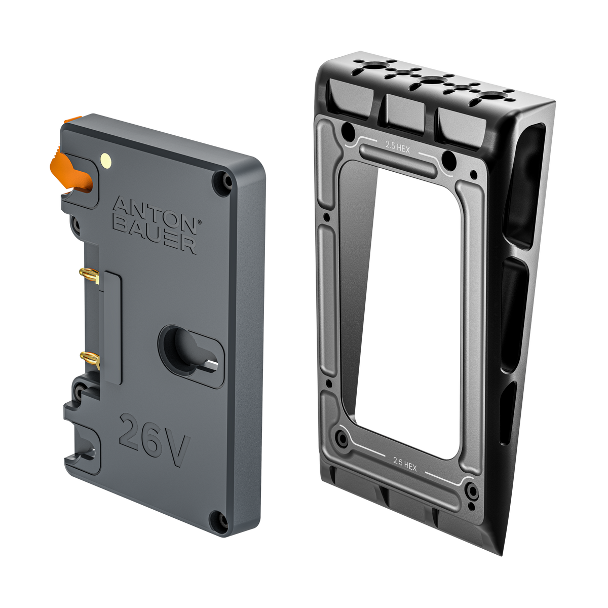Wooden Camera Gold Mount Plus Battery Plate System for Blackmagic URSA Cine 12K/ 17K