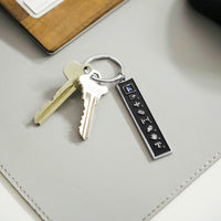 Editor's Toolbar Keychain on a desk
