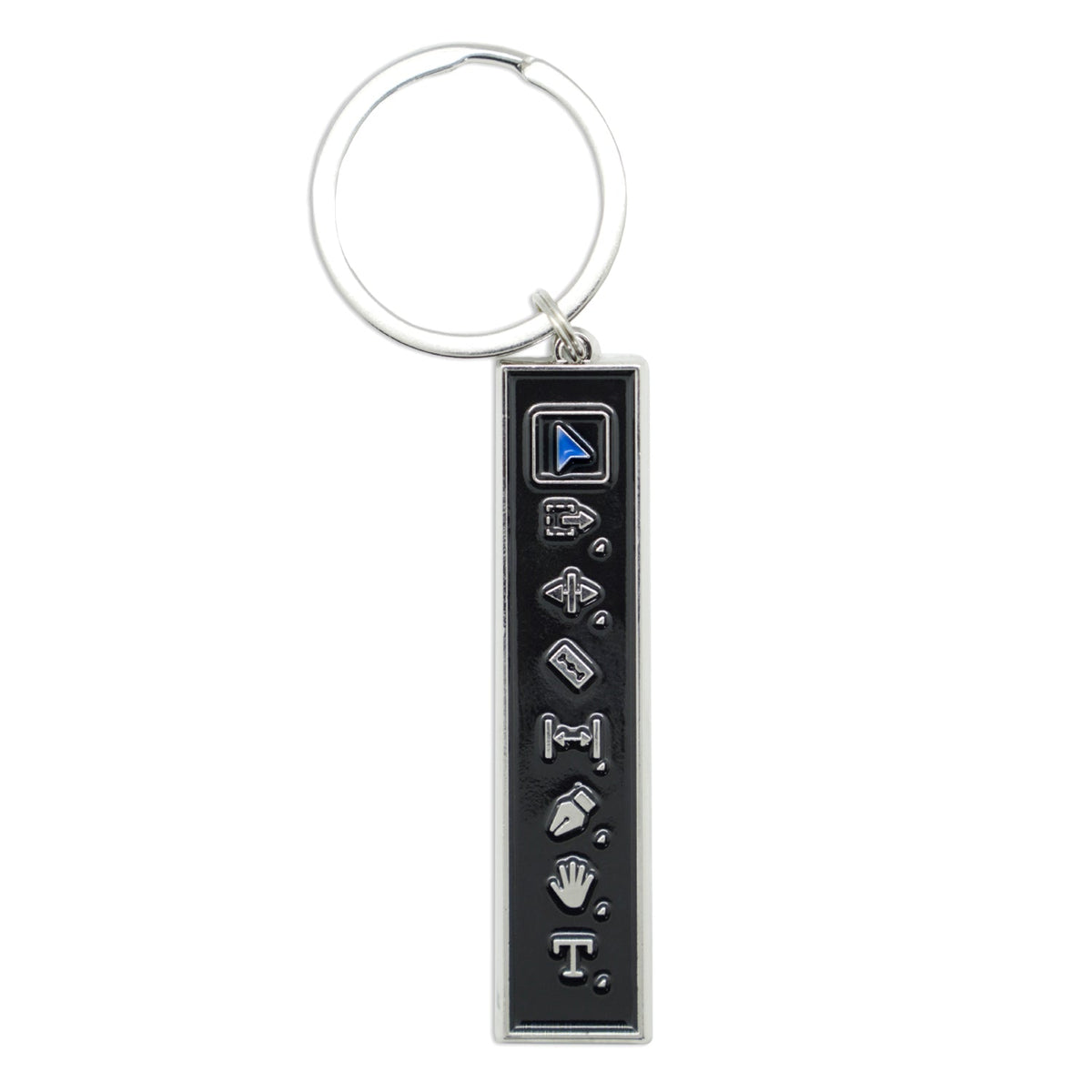 Film Pin Society Editor's Toolbar Keychain