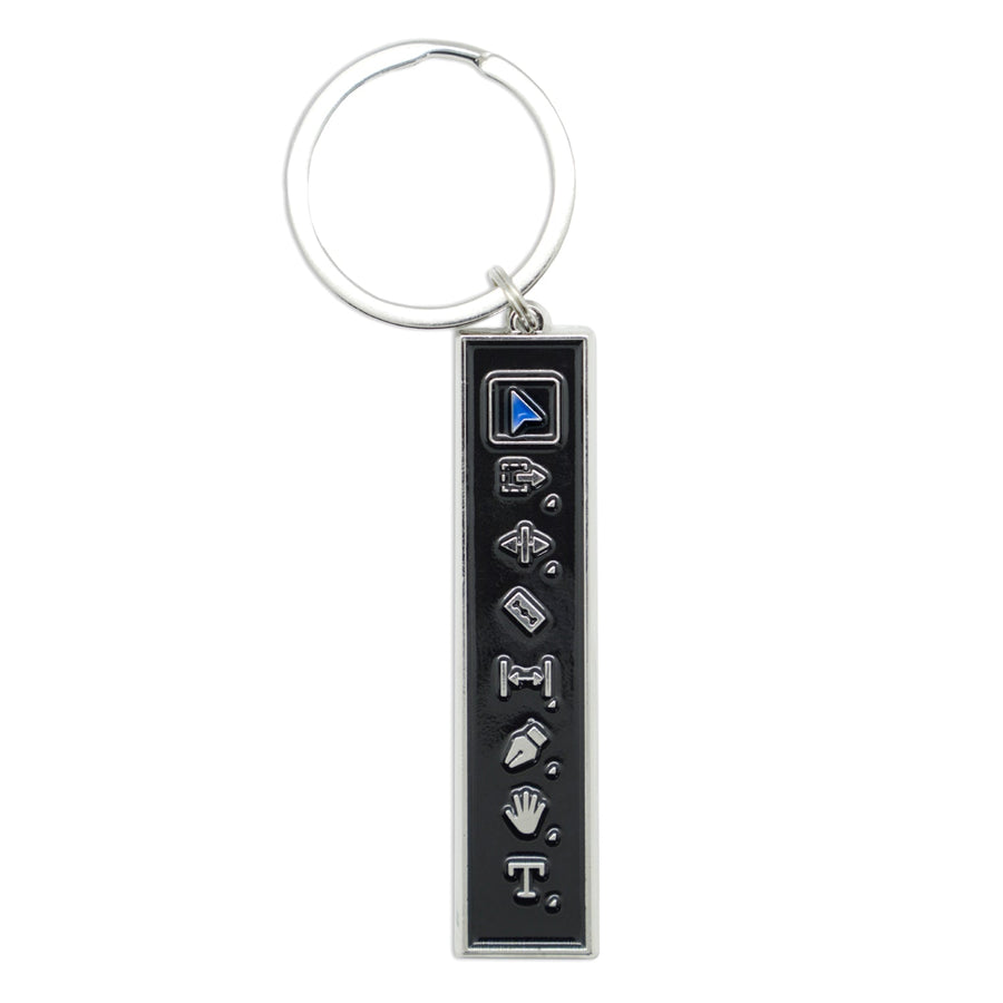 Film Pin Society Editor's Toolbar Keychain