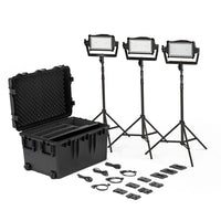 Litepanels Astra IP Half - Traveler Trio GM&VM Kit (Standard Yoke, US Power Cable)
