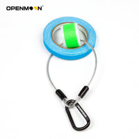 OpenMoon stainless steel gaffer tape lanyard