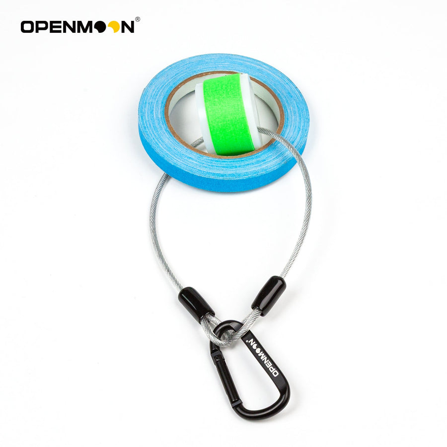 OpenMoon stainless steel gaffer tape lanyard