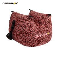 OpenMoon Cinesaddle camera support saddle in pink leopard