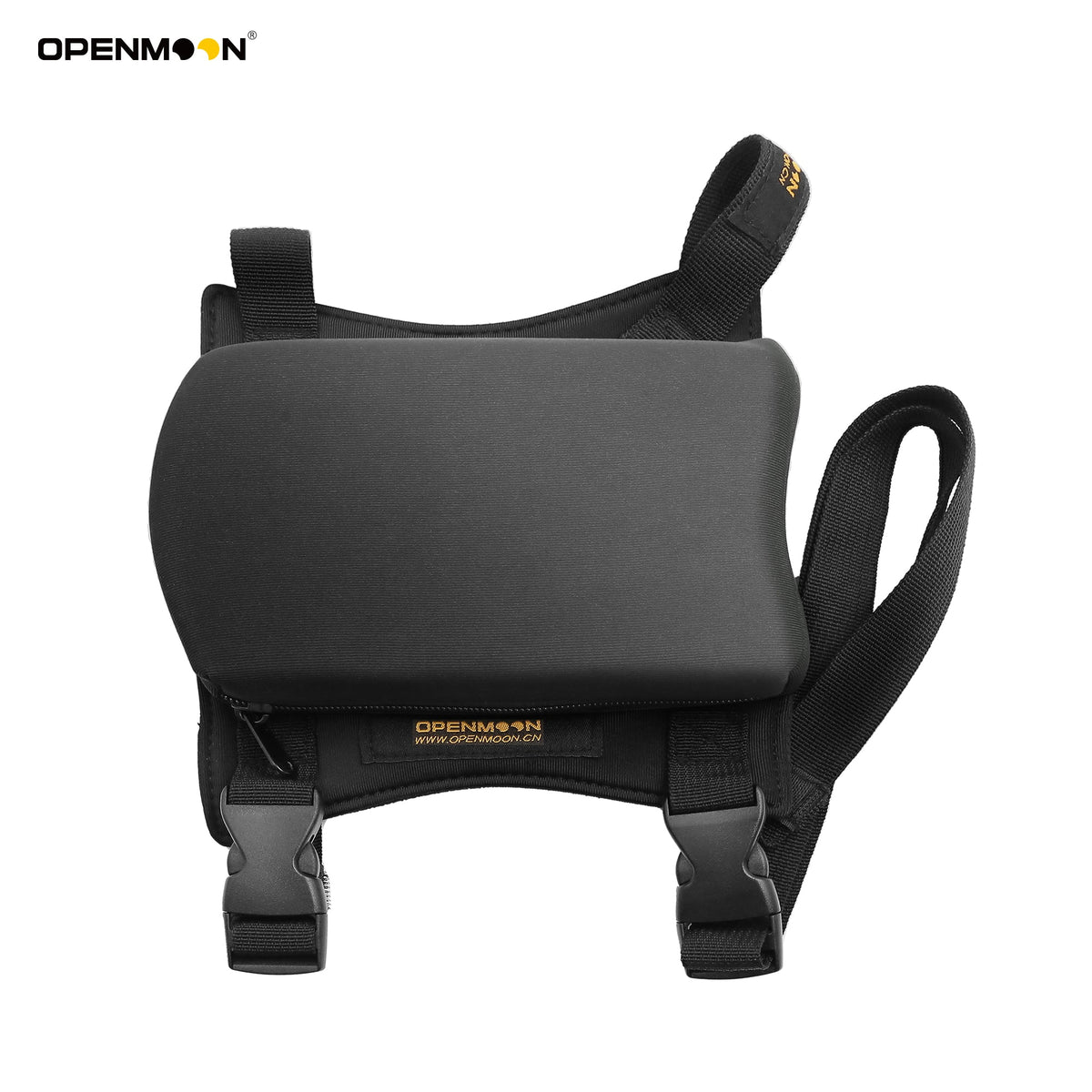 OpenMoon camera shoulder pad showing the anti-slip contact surface
