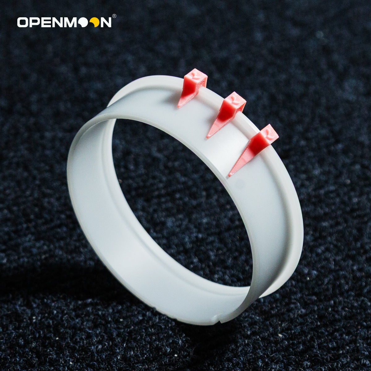 OpenMoon focus ring pointer pins laid out by size