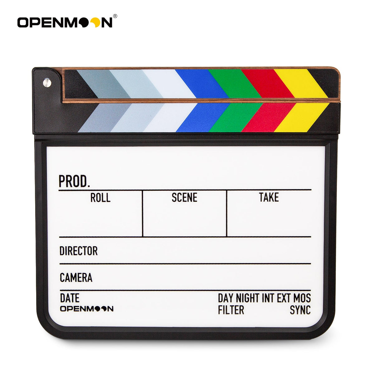OpenMoon x Aputure light slate with the face illuminated