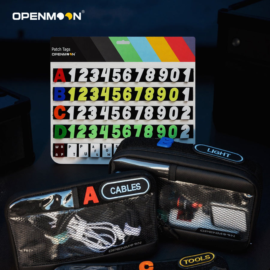 OpenMoon hook-and-loop tags full set