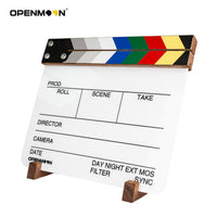 OpenMoon clapperboard stand detail