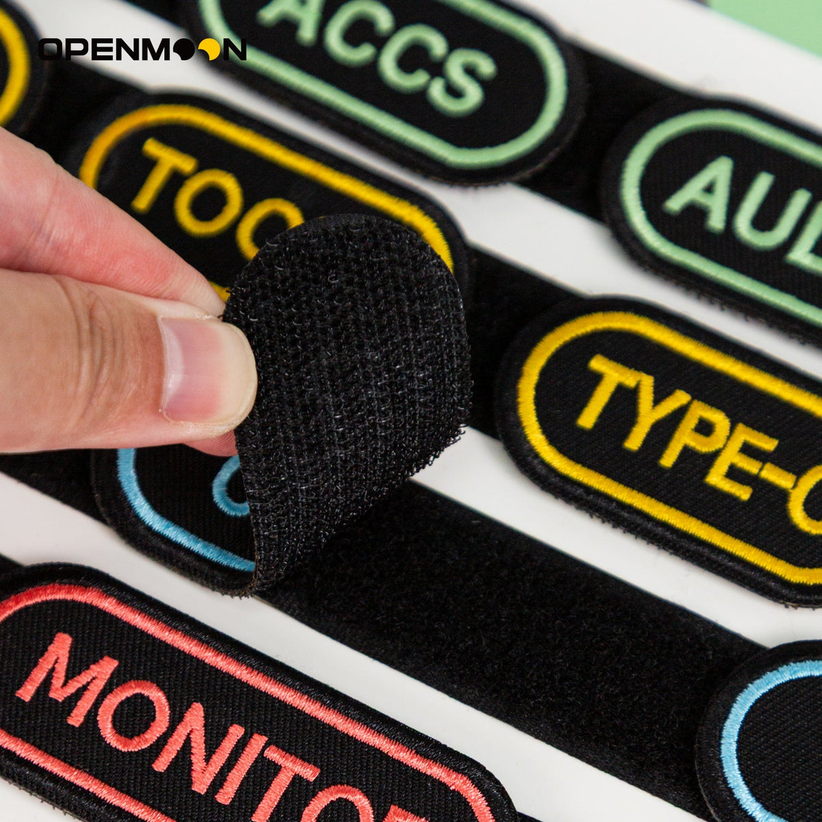 OpenMoon patch tags applied to camera gear