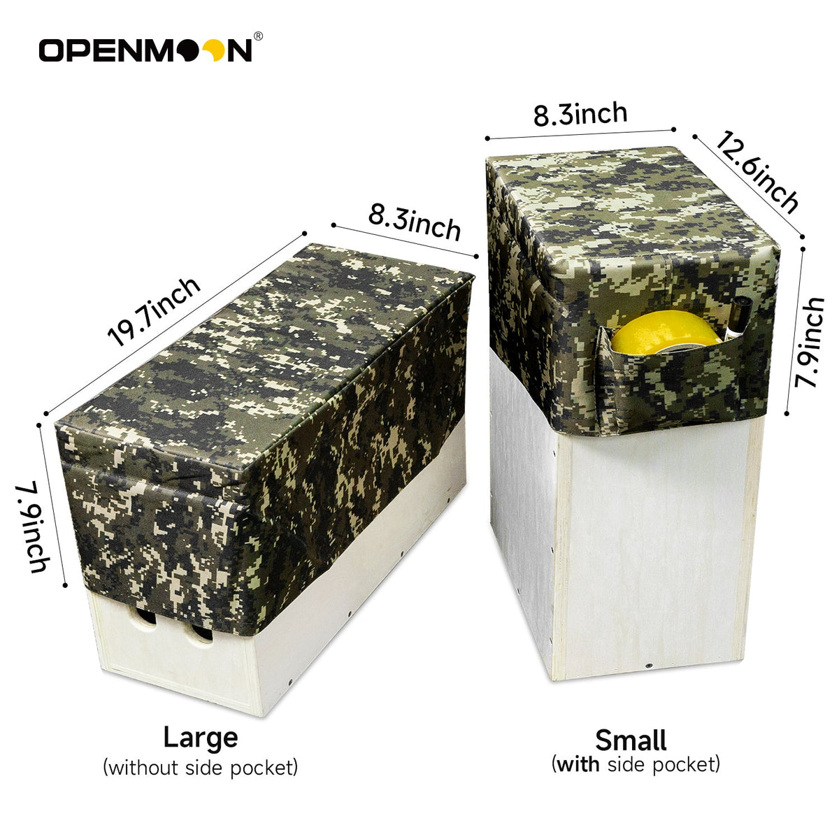 OpenMoon apple box seat cover cushion in use on set