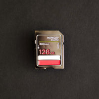 Memory Card Enamel Pin front