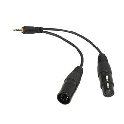 Aladdin DMX Y Cable 3.5mm Jack to XLR 5Pin
