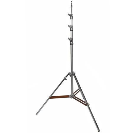 Matthews Hollywood Beefy Baby Triple Riser Stand (12.4', Chrome)