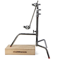 Matthews 20" Hollywood Century C-Stand w/ Sliding Leg, Grip Head & Arm (Chrome)