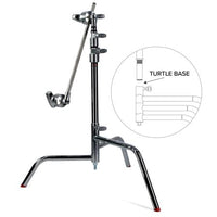 Matthews 20" C+ Stand w/ Turtle Base, Grip Head & Arm (Chrome)