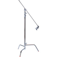 Matthews 40" C+ Stand w/ Turtle Base, Grip Head & Arm (Chrome)