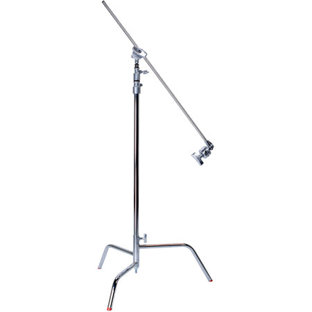 Matthews 40" C+ Stand w/ Turtle Base, Grip Head & Arm (Chrome)
