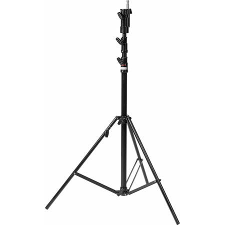 Matthews Combo Stand Aluminum w/ Round Legs (Black, Double Riser)
