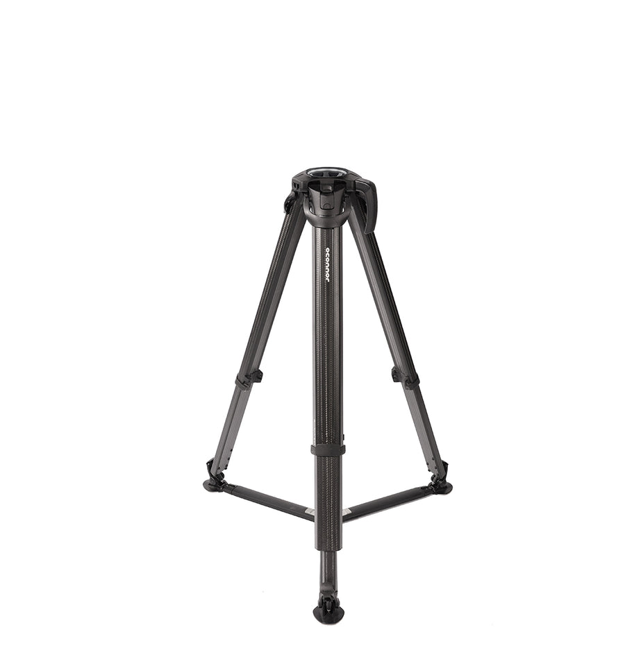 OConnor flowtech 100 GS Carbon Fibre Tripod with Floor Spreader (100mm Bowl)