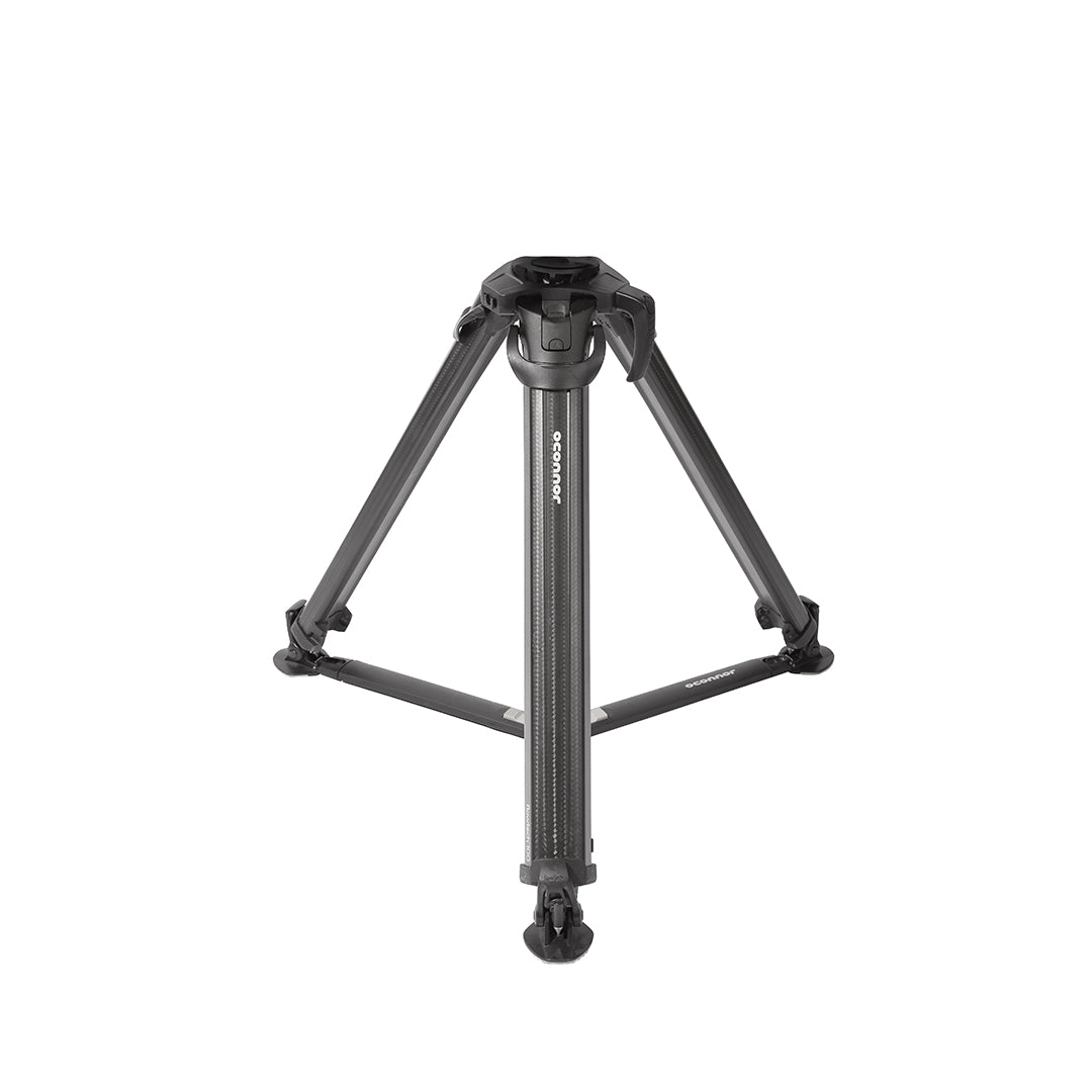 OConnor flowtech 100 GS Carbon Fibre Tripod with Floor Spreader (100mm Bowl)