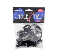 OpenMoon Rubber Cable Ties, 10 Pack