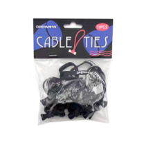 OpenMoon Rubber Cable Ties, 10 Pack