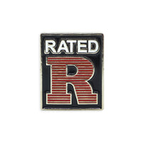 Film Pin Society Rated R Enamel Pin