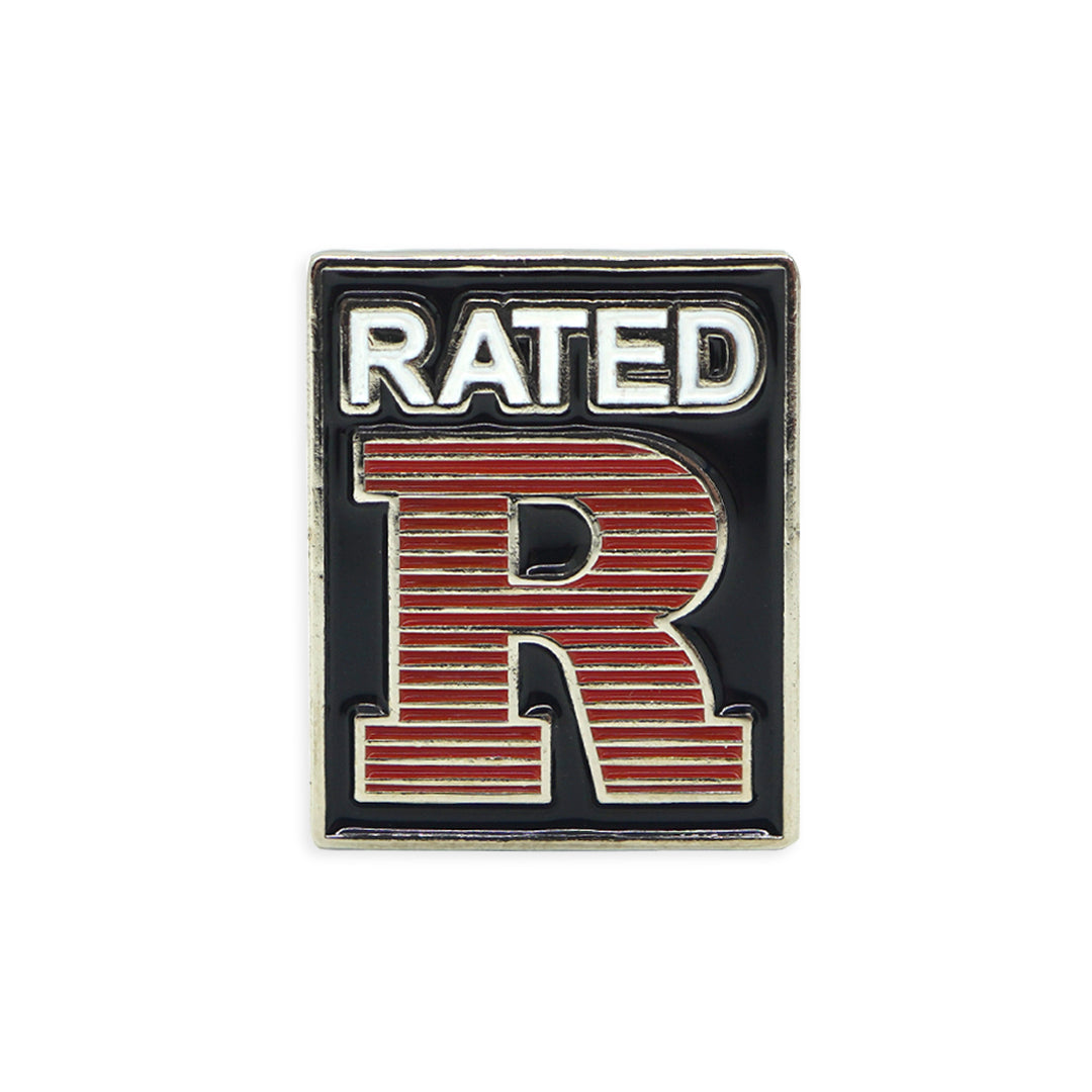 Film Pin Society Rated R Enamel Pin
