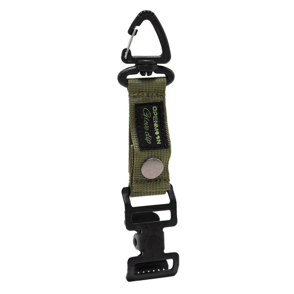 OpenMoon multi function glove clip in green