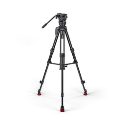 Sachtler System FSB 4, aluminium 75/2 tripod with mid level spreader, part number 0383A
