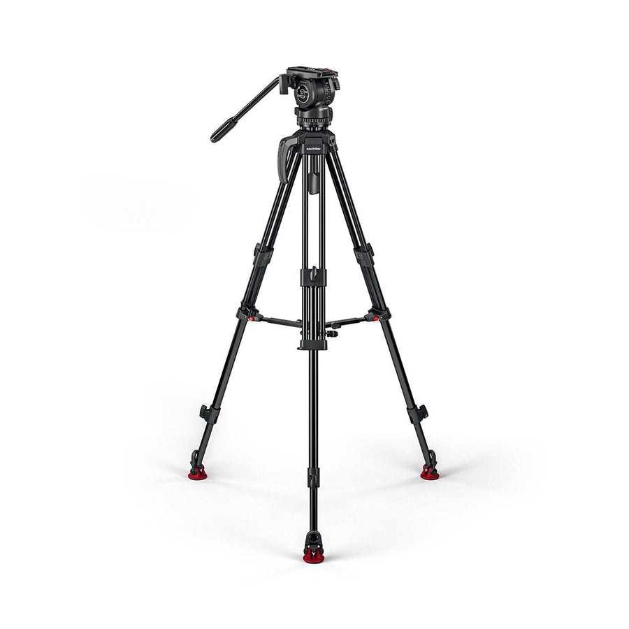 Sachtler System FSB 4, aluminium 75/2 tripod with mid level spreader, part number 0383A