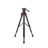 Sachtler System aktiv18T flowtech100 with mid level spreader