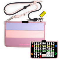 OpenMoon clapperboard storage pouch in Purple and Pink (OSPT05)