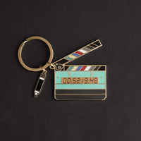 Film Pin Society Timecode Slate Keychain