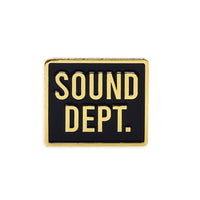 Film Pin Society Sound Department Enamel Pin