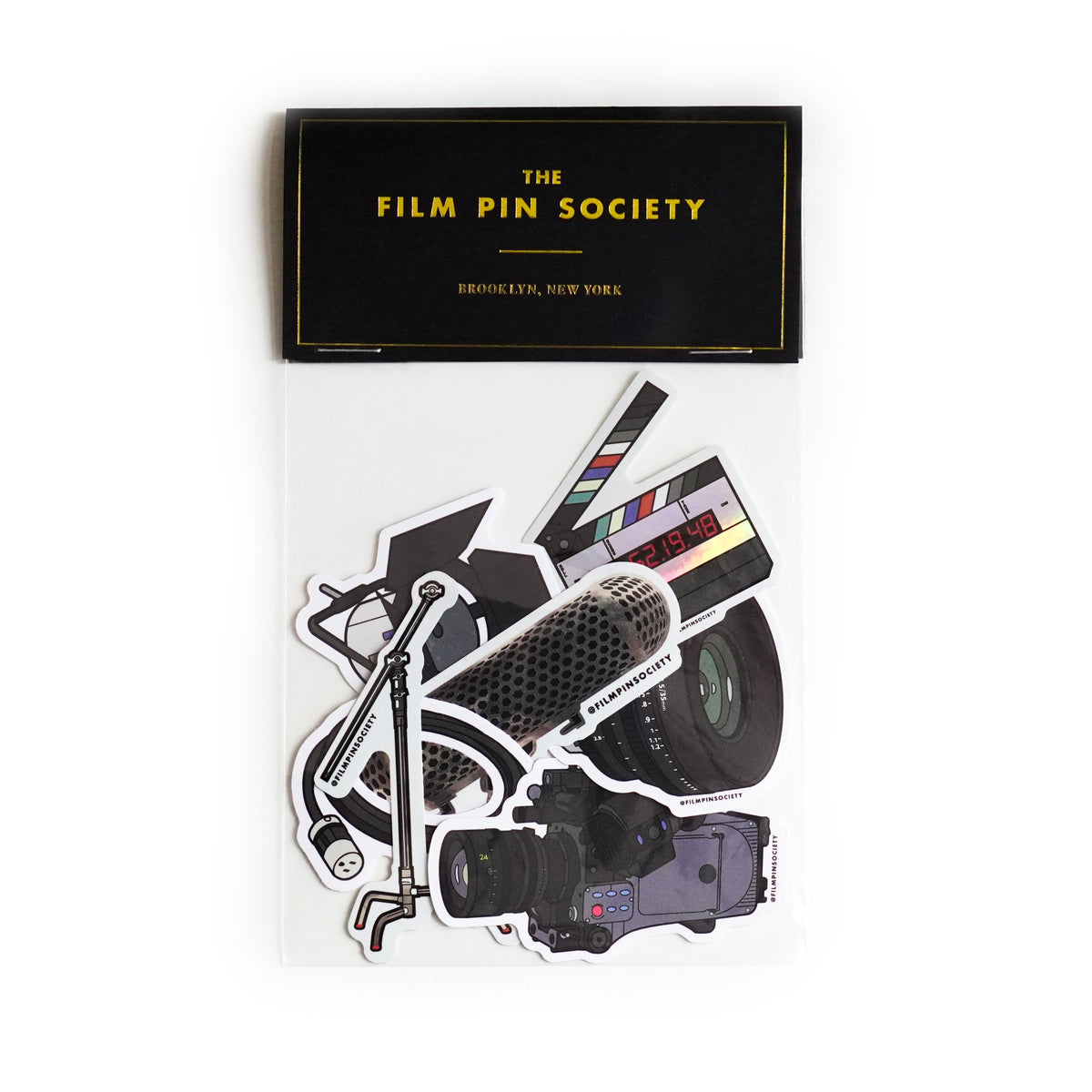 Film Pin Society Film Production Sticker Pack