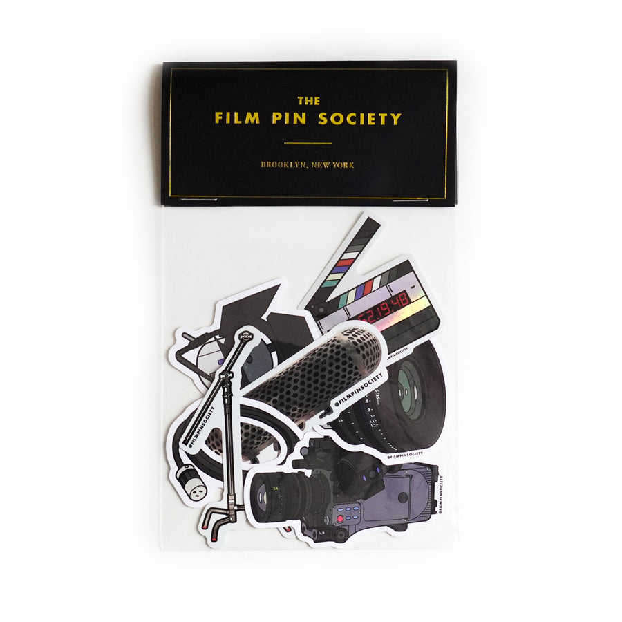 Film Pin Society Film Production Sticker Pack