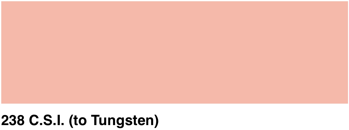 LEE Filters 238 C.S.I. (to Tungsten)