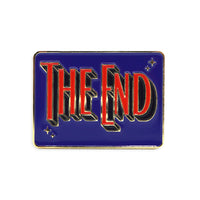 Film Pin Society The End Credit Enamel Pin