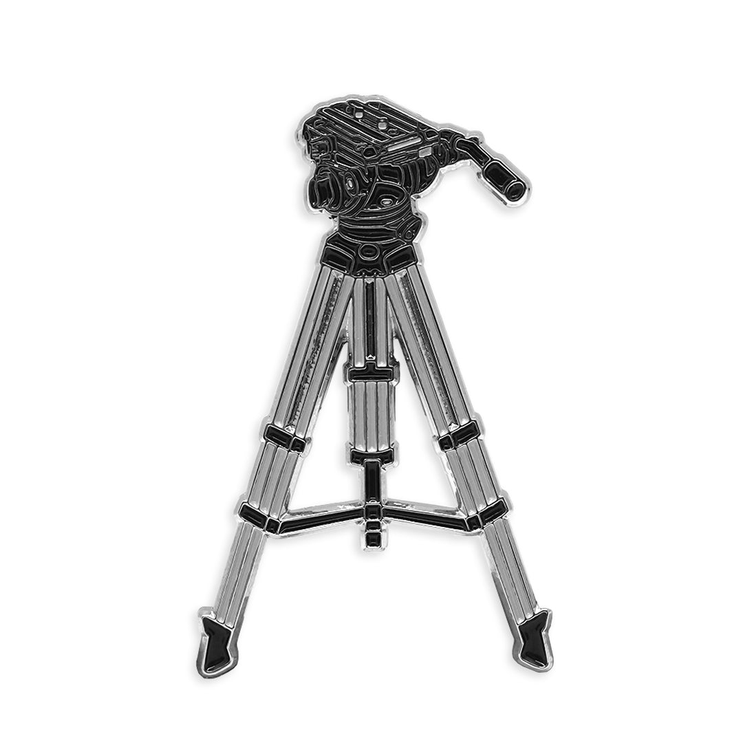 Film Pin Society Tripod Enamel Pin