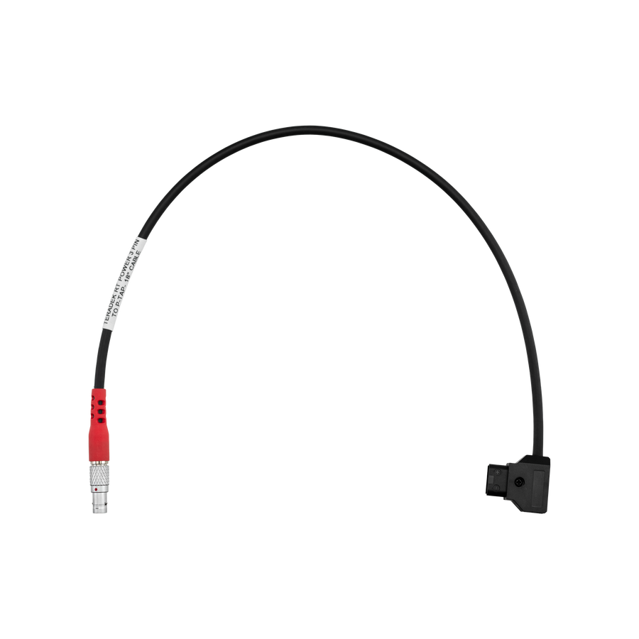Teradek RT 3-Pin to P-Tap Power Cable for MDR.S (16in / 40cm)