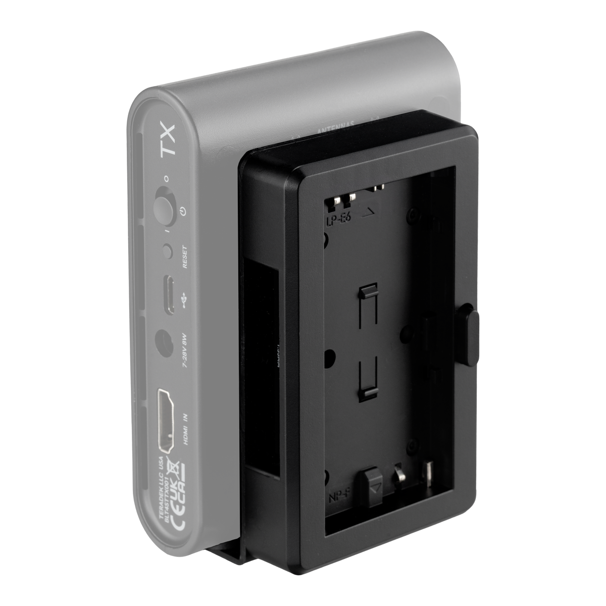 Teradek Ace TX/RX Battery Plate with L Bracket