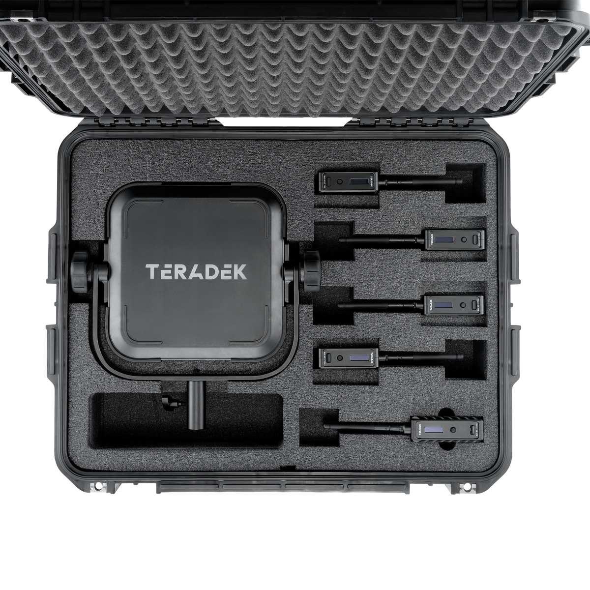 Teradek Case XL - Bolt 6 LT TX & 4RX + Antenna Array