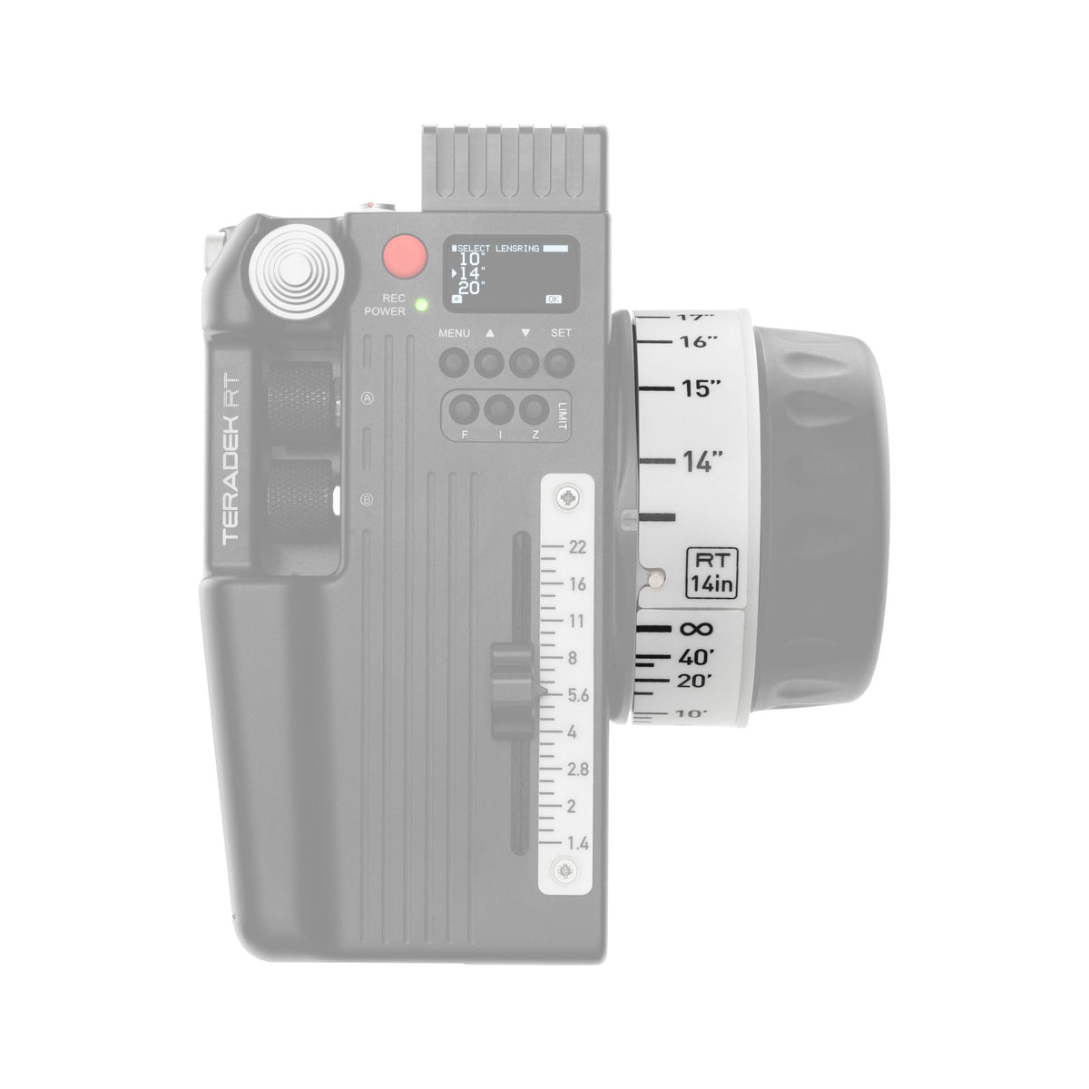 Teradek RT Pre-Marked Focus Ring - 10' Imperial
