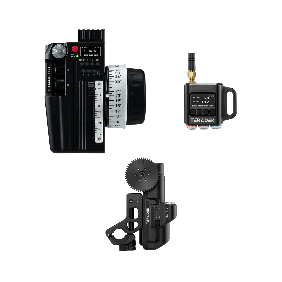 Teradek RT - FIZ Kit (CTRL.3, MDR.S, MOTR.S)
