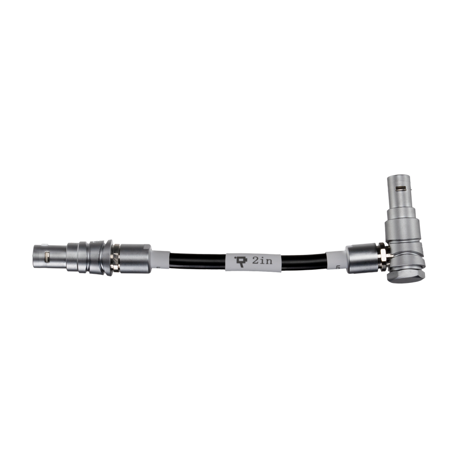Wooden Camera D-Box® Link Cable (5-Pin 0B RA Male to 5-Pin 0B Straight Male)