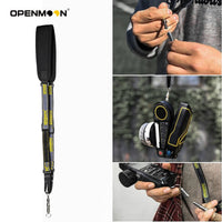 Shoulder strap carabiner and screw fitting