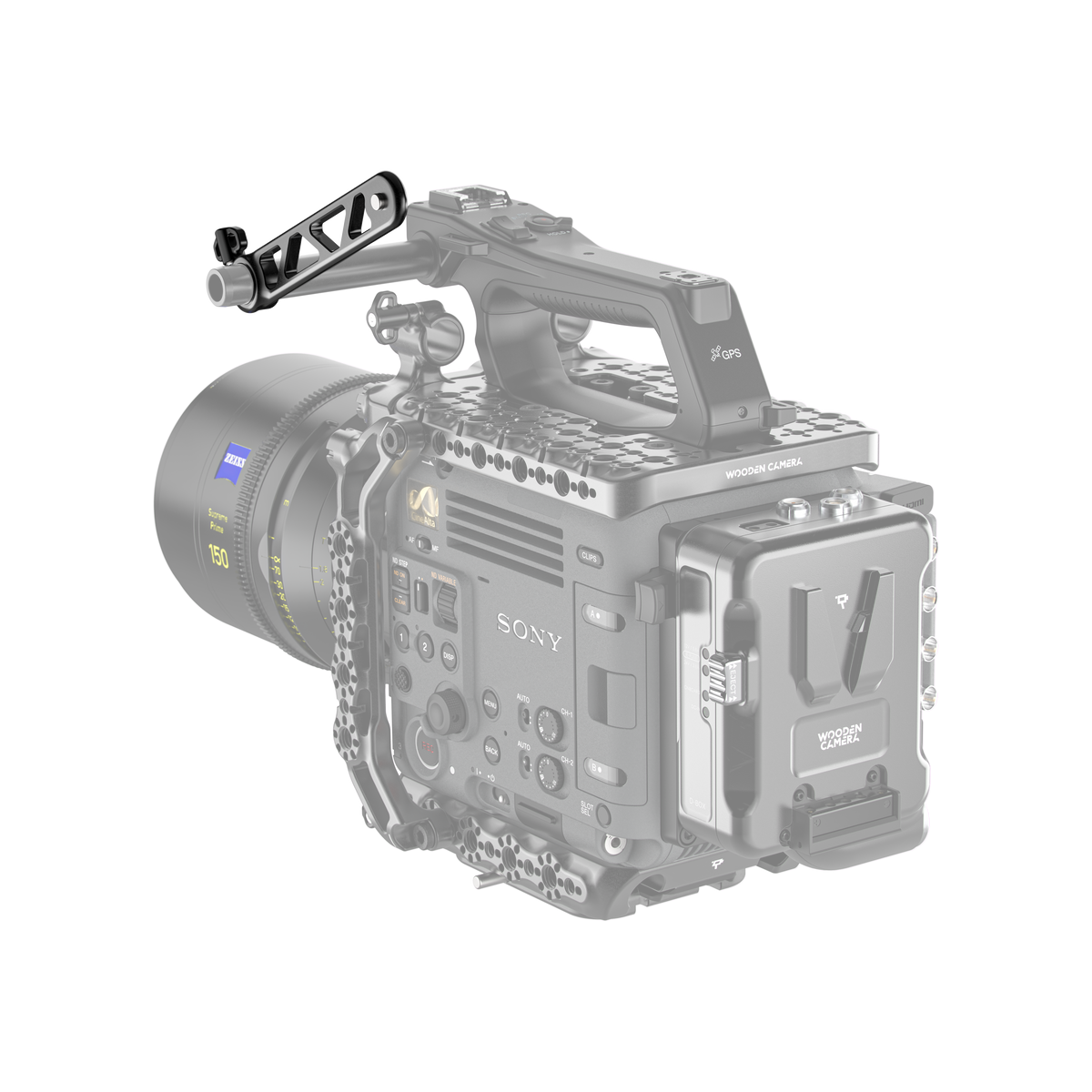 Wooden Camera Universal 15mm EVF Rail Extension